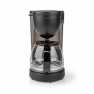 Koffiezetapparaat | Filter Koffie | 1.25 l | 10 Kopjes | Warmhoudfunctie | Zwart