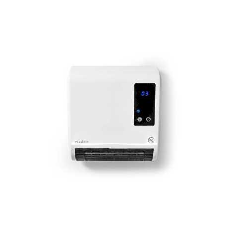 Badkamer verwarming | 2000 W | Instelbare thermostaat | 2 Verwarmingsmodi | IP22 | Afstandsbediening | Wit