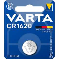 Lithium-Knoopcelbatterij CR1620 | 3 V DC | 70 mAh | 1-Blister | Zilver
