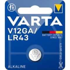 Alkaline Knoopcel Batterij LR43 1.5 V 1-Blister