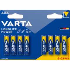 Alkaline-Batterij AAA | 1.5 V DC | 8-Promotionele Blisterverpakking