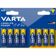 Alkaline-Batterij AA | 1.5 V DC | 8-Promotionele Blisterverpakking