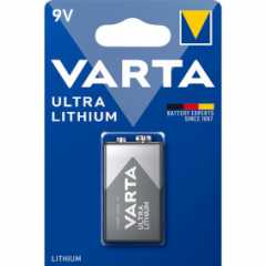 Lithium Batterij 9V | 1200 mAh | 1-Blister