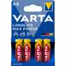 Alkaline Batterij AA 1.5 V Max Tech 4-Blister