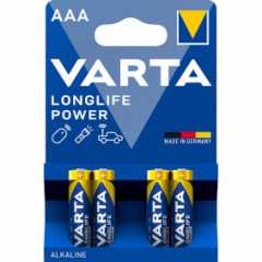 Alkaline-Batterij AAA | 1.5 V DC | 4-Blisterkaart
