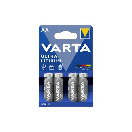 Lithium Batterij AA-Blisterkaart