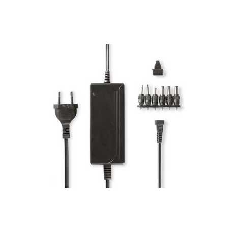 Universele AC-Stroomadapter | 36 W | 5 - 15 V DC | 3.60 m | 2.4 - 3.0 A | 6 plug(s) | Zwart
