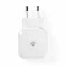 Oplader | 24 W | Snellaad functie | 2x 2.4 A | Outputs: 2 | 2x USB-A | Geen Kabel Inbegrepen | Single Voltage Output | Wit