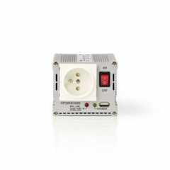 Inverter Gemodificeerde Sinusgolf | Ingangsvoltage: 24 V DC | Apparaat stroomoutput: Type E (CEE 7/5) / USB-A | 230 V AC 50 Hz |
