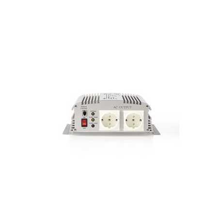 Inverter Gemodificeerde Sinusgolf | Ingangsvoltage: 24 V DC | Apparaat stroomoutput: Type F (CEE 7/3) | 230 V AC 50 Hz | 1000 W 