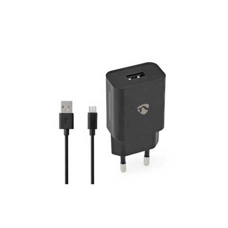 Oplader | 12 W | Snellaad functie | 1x 2.1 A | Outputs: 1 | USB-A | Micro-USB | 1.00 m | Single Voltage Output