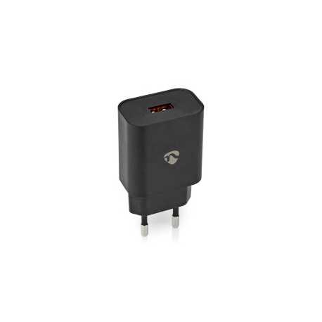 Oplader | 18 W | Snellaad functie | 1.5 / 2.0 / 3.0 A | Outputs: 1 | USB-A | Geen Kabel Inbegrepen | Automatische Voltage Select