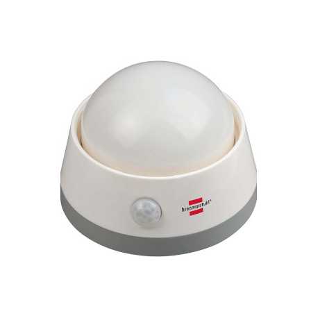 LED nachtlampje / oriëntatielicht met infrarood bewegingsmelder (zacht licht incl. drukschakelaar en batterijen) wit