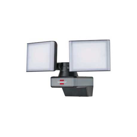 Connect WIFI LED Duo Floodlight WFD 3050 / LED Beveiligingslamp 30W Regelbaar via gratis app (3500lm, diverse lichtfuncties inst