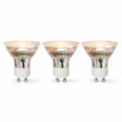 LED-Lamp GU10 | Spot | 4.5 W | 345 lm | 2700 K | Dimbaar | Warm Wit | Retrostijl | 3 Stuks