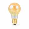 LED-Filamentlamp E27 | A60 | 4.9 W | 470 lm | 2100 K | Dimbaar | Extra Warm Wit | Retrostijl | 1 Stuks