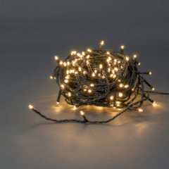 Decoratieve Verlichting | Koord | 120 LED's | Warm Wit | 9.00 m | Licht effecten: 7 | Binnen & Buiten | Netvoeding