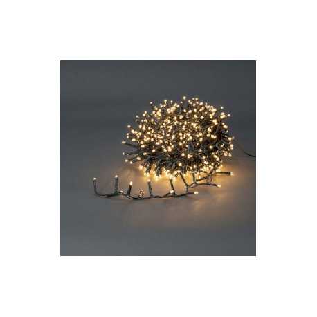 Kerstverlichting | Compacte cluster | 560 LED's | Warm Wit | 11.2 m | Licht effecten: 7 | Binnen & Buiten | Netvoeding