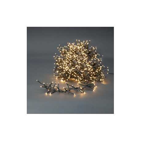 Kerstverlichting | Cluster | 1512 LED's | Warm Wit | 11.00 m | Licht effecten: 7 | Binnen & Buiten | Netvoeding