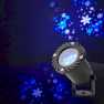 Decoratieve Verlichting | LED sneeuwvlok projector | Witte en blauwe ijskristallen | Binnen & Buiten
