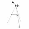 Telescoop | Diafragma: 50 mm | Brandpuntsafstand: 600 mm | Finderscope: 5 x 24 | Maximale werkhoogte: 125 cm | Tripod | Wit / Zw