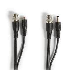 CCTV-Security Kabel | BNC / DC | 30.0 m | Rond | PVC | Zwart | Gift Box