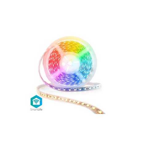 SmartLife LED Strip | Wi-Fi | Koel Wit / RGB / Warm Wit | SMD | 5.00 m | IP44 | 2700 - 6500 K | 960 lm | Android™ / IOS