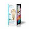SmartLife LED Filamentlamp | Wi-Fi | E27 | 500 lm | 5 W | Warm Wit | 2200 K | Glas | Android™ / IOS | ST64 | 1 Stuks