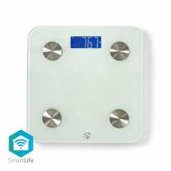 SmartLife Personenweegschaal | Wi-Fi | BMR / Botten / Gewicht / Spieren / Vet / Water | 8 | Piekbelasting: 180 kg | Android™ / I