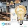 SmartLife LED Filamentlamp | Wi-Fi | E27 | 360 lm | 4.9 W | Warm tot Koel Wit | 1800 - 6500 K | Glas | Android™ / IOS | Peer | 1