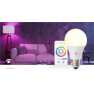 SmartLife Multicolour Lamp | Wi-Fi | E27 | 806 lm | 9 W | RGB / Warm tot Koel Wit | 2700 - 6500 K | Android™ / IOS | Peer | 1 St