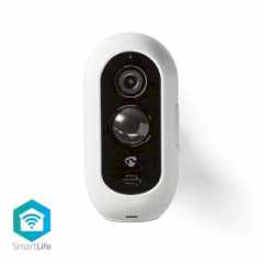 SmartLife Camera voor Buiten | Wi-Fi | Full HD 1080p | IP65 | Max. batterijduur: 6 Maanden | Cloud Opslag (optioneel) / microSD 
