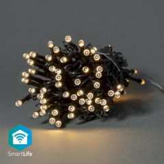 Slimme Kerstverlichting | Koord | Wi-Fi | Warm Wit | 50 LED's | 5.00 m | Android™ / IOS