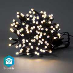 SmartLife Decoratieve LED | Koord | Wi-Fi | Warm Wit | 100 LED's | 10.0 m | Android™ / IOS