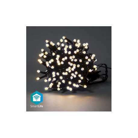 SmartLife-kerstverlichting | Koord | Wi-Fi | Warm Wit | 200 LED's | 20.0 m | Android™ / IOS