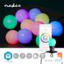 SmartLife Decoratieve Verlichting | Feestverlichting | Wi-Fi | RGB / Wit | 10 LED's | 9.00 m | Android™ | Diameter bulb: 50 mm