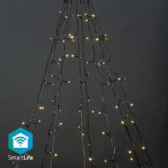 Slimme Kerstverlichting | Boom | Wi-Fi | Warm Wit | 200 LED's | 20.0 m | 10 x 2 m | Android™ / IOS