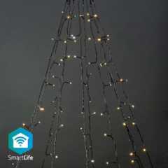 Slimme Kerstverlichting | Boom | Wi-Fi | Warm tot Koel Wit | 200 LED's | 20.0 m | 10 x 2 m | Android™ / IOS