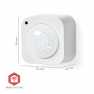 SmartLife Bewegingssensor | Lichtsensor | Zigbee 3.0 | Batterij Gevoed / USB Gevoed | Detectiehoek: 100 ° | Detectiebereik: 7 m 