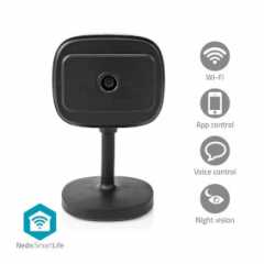 SmartLife Camera voor Binnen | Wi-Fi | Full HD 1080p | Cloud Opslag (optioneel) / microSD (niet inbegrepen) / Onvif | Met bewegi