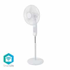 SmartLife Ventilator | Wi-Fi | 400 mm | Verstelbare hoogte | Draait automatisch | 3 Snelheden | Tijdschakelaar | Afstandsbedieni