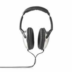 Bedrade Over-ear Koptelefoon | Kabellengte: 6.00 m | Volumebediening | Zilver / Zwart