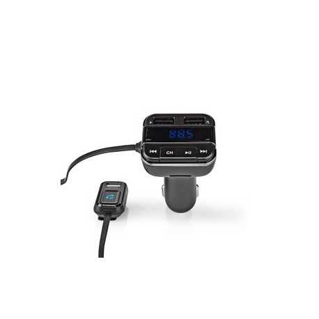 FM-Audiotransmitter voor Auto | Gefixeerd | Handsfree bellen | 0.8 " | LED-Scherm | Bluetooth® | 5.0 V DC / 1.0 A / 5.0 V DC / 2