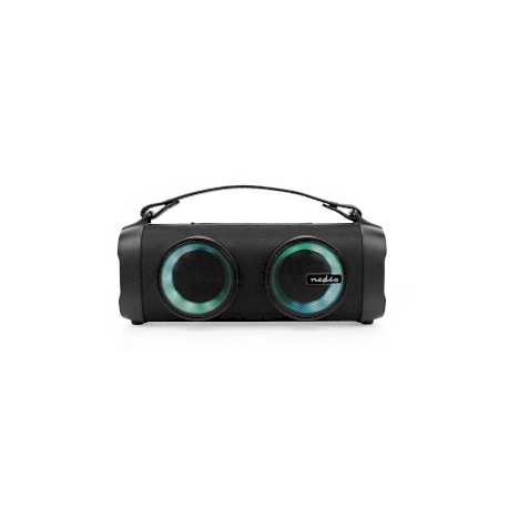 Bluetooth® Party Boombox | 5 uur | 2.0 | 24 W | Media afspeelmogelijkheden: AUX / USB | Koppelbaar | Handgreep | Feestverlichtin