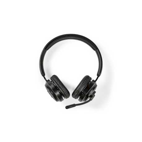 PC-Headset | On-Ear | Stereo | Bluetooth | Inklapbare Microfoon | Zwart