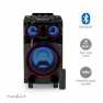 Bluetooth® Party Speaker | Maximale batterijduur: 6.5 uur | 120 W | Handgreep | Feestverlichting | Equalizer | Zwart