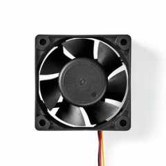 DC Ventilator | DC | Grootte ventilator: 60 mm | 3-Pin | 32.3 dBA | Zwart