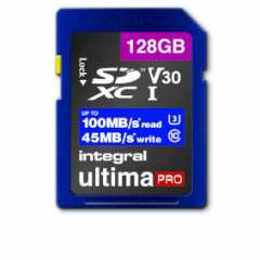 High Speed SDHC/XC V30 UHS-I U3 128 GB SD geheugenkaart
