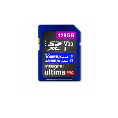High Speed SDHC/XC V30 UHS-I U3 128 GB SD geheugenkaart