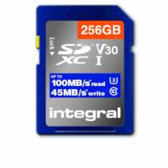 High Speed SDHC/XC V30 UHS-I U3 256GB SD Geheugenkaart